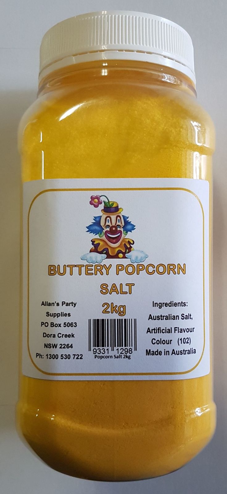 Buttery Popcorn Salt 2kg