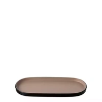 Cou Cou Dual Colour Beige & Black Oblong Platter 460x150mm