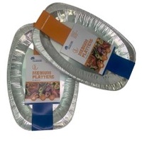 Medium Foil Platter 427x285x27mm 5 Pack