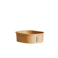 Paperway 150ml mini kraft rectangle container 100pk