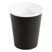 Pac 8oz Single Wall Black Coffe Cup 1000 Ctn