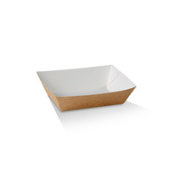 #2 Brown Cardboard Small Tray 150 Sleeve