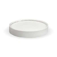 8oz White paper Biobowl Lid 500/carton