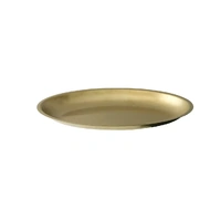Moda Vintage Gold Oval Tray 300x182mm