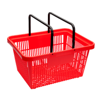 Red Handy Shopping Basket 43ltr