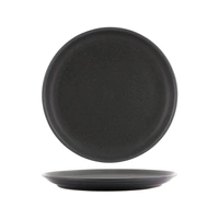 Artistica Round Plate 270mm Slate Rolled Edge
