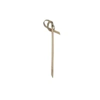 Skewer bamboo Knotted/Looped 80mm 250Pk
