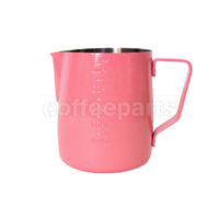 Pink Milk Frothing Jug 600ml