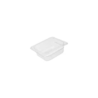 1/6 Size Clear Polycarbonate Food Pan 150mmx162x176 2.22lt
