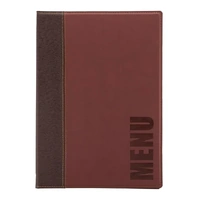 Securit Contemporary Menu Holder A4 Red 