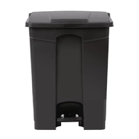 Jantex Pedal Bin 65lt Black 