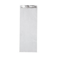 Kebab Bag Foil Plain White Pk250