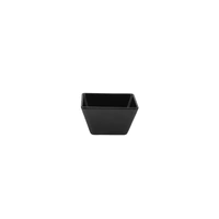 Black Melamine Square Bowl 70 x 70mm