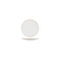 Soho Round Plate White Pebble 160mm