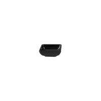 Square Black Melamine Low Sauce Dish 70x70mm