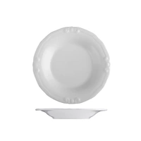 ID Fine Tiffany Round Deep Plate Scalloped Plate 170mm