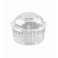 Showbowl 12oz Round Plastic Dome Lid 250 Pack 