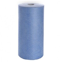 Commercial Blue Wipe Roll