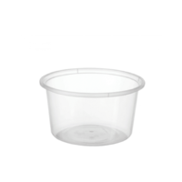 Plastic Round Container C16-440ml (50 Sleeve)