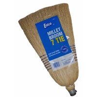Edco Millet Broom with handle