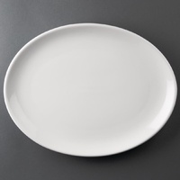 Athena Hotelware Oval Coupe Plate 305x242mm - Set of 6