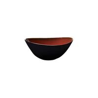 Luzerne Rustic Crimson Oval Bowl 800ml