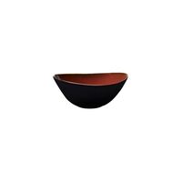 Luzerne Rustic Crimson Oval Bowl 155x145mm