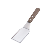 Scraper Griddle S/S Wood Handle