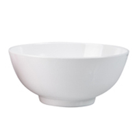 White Melamine Noodle Bowl 200mm
