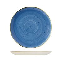 Churchill Stonecast Cornflower Blue Round Plate Coupe 288mm