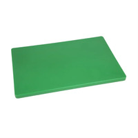 Hygiplas Thick Low Density Green Chopping Board 300x450x20mm