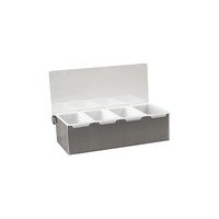 Condiment Fruit Dispenser 18/10 - 4 compartment