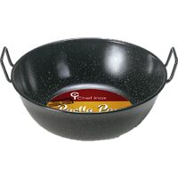 Garcima Paella Pan Enamelled Steel Deep Pan 160mm