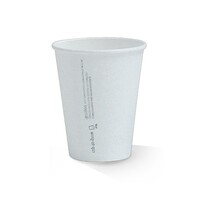 12oz Coated Single Wall Cup White 50Pk