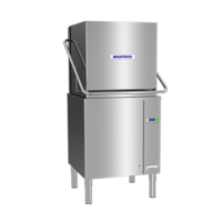 Washtech AL - Premium Fully Insulated Passthrough Dishwasher - 500mm Rack