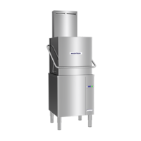 Washtech M2C - Professional Passthrough Dishwasher with Heat Condensing Unit - 500mm Rack