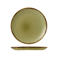 Dudson Harvest Green Coupe Plate 28.8cm