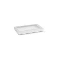 Catering Box Lid White Small 280x180x30mm