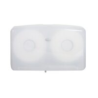 Livi Jumbo Double Toilet Roll Dispenser
