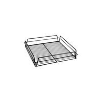 Glass Rack Black Rectangle PVC 355mm x 355mm x 75mm