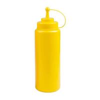 Squeeze Bottle Wide Mouth With Cap Yellow 1LT