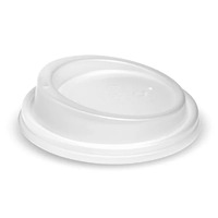 BioPak White Lid Large (90mm) Ctn 1000