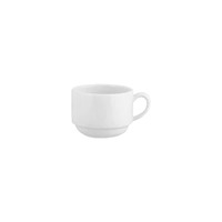 Flinders Collection White Stackable Tea Cup 220ml