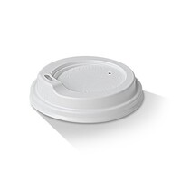 Pinnacle 8oz White Sipper lid 100pk