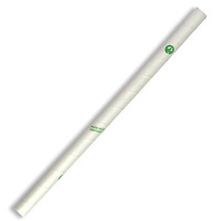 BioPak Jumbo White Paper Straw 2500ctn