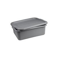 Grey Tote Storage Container Base Only 560x400x180