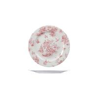 Churchill Willow Cranberry Rim Plate 215mm