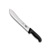 Victorinox Butchers Knife - 31cm Wide Tip, Blk Fibrox Handle