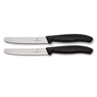 Victorinox Steak/tomato Knife (Set of 2) - Round Tip, 11cm