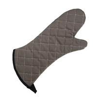Vogue Flame Retardant Oven Mitt - 17" Tan